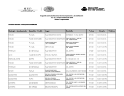 Consulta las Sedes - Instituto Hidalguense de Educaci&oacute;n para Adultos