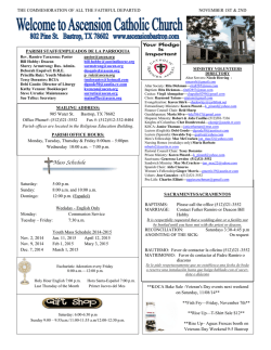 the commemoration of all the faithful departed november 1st &amp