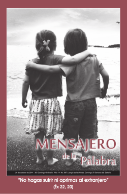 &ldquo;No hagas sufrir ni oprimas al extranjero&rdquo; - Di&oacute;cesis de Toluca