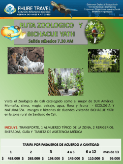 zoologico y bichacue yath - fhuretravel.com