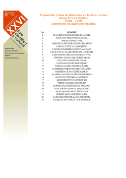 Preparaci&oacute;n y Usos de Materiales en la Construcci&oacute;n G2