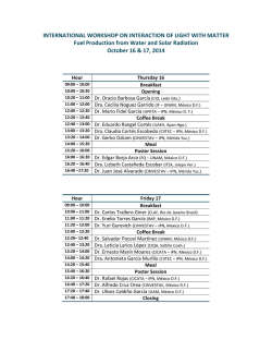 INTERNATIONAL WORKSHOP ON INTERACTION