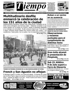 Multitudinario desfile enmarc&oacute; la celebraci&oacute;n de los 151 a&ntilde;os de la