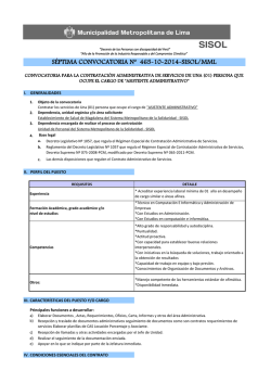 465-10 - Sistema Metropolitano de la Solidaridad SISOL