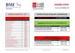 Precios Universidad CRUE