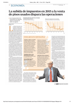 15/10/2014 Kiosko y M&aacute;s - ABC - 15 oct. 2014 - Page #38 http