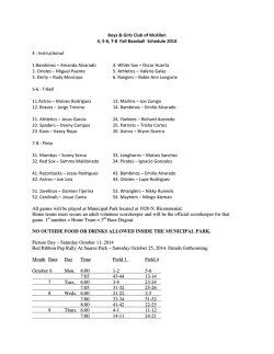 Baseball Ages 4, 5-6, and 7-8 - Boys &amp