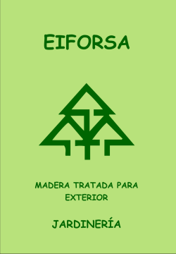 Vigas, tablas, tarima y rastrel - Eiforsa
