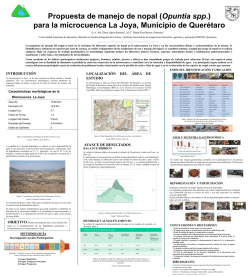 Manejo de Nopal - Universidad Aut&oacute;noma de Quer&eacute;taro