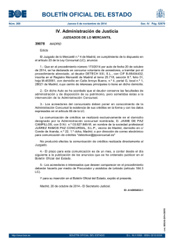 PDF del anuncio - BOE.es