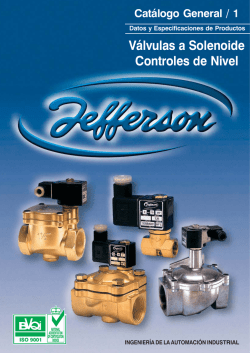 A- V&aacute;lvulas a Solenoide