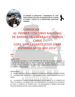 CONVOCAN AL PRIMER CONCURSO - Banderamexico