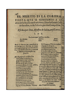 El merito es la corona - Biblioteca Virtual Miguel de Cervantes