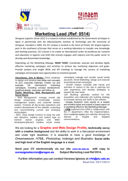 Marketing Lead (Ref: 0514)