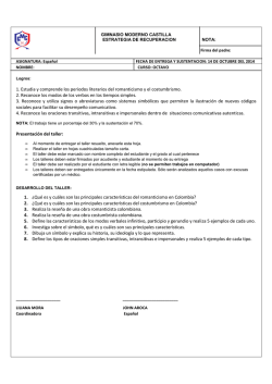 1. Estudia y comprende los periodos literarios del romanticismo y el