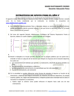 MARIO BUSTAMANTE OSORIO Docente: Educaci&oacute;n F&iacute;sica
