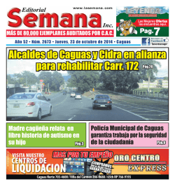 Alcaldes de Caguas y Cidra en alianza para rehabilitar - La Semana
