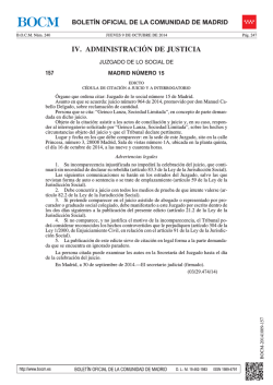IV. ADMINISTRACI&Oacute;N DE JUSTICIA - Sede Electr&oacute;nica del Boletin