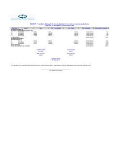 BONDDIA Fondo Diario Nafinsa, S. A. de C. V., Sociedad de - EMV