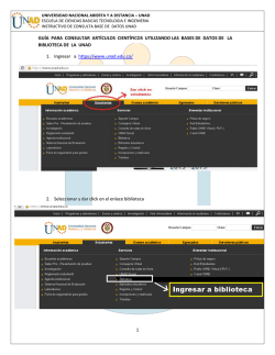 1 GU&Iacute;A PARA CONSULTAR ART&Iacute;CULOS CIENT&Iacute;FICOS - Unad