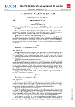 IV. ADMINISTRACI&Oacute;N DE JUSTICIA - Sede Electr&oacute;nica del Boletin