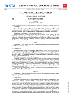 IV. ADMINISTRACI&Oacute;N DE JUSTICIA - Sede Electr&oacute;nica del Boletin