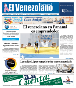 El venezolano en Panam&aacute; es emprendedor - elvenezolano.com.pa