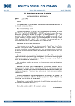 PDF (BOE-B-2014-37781 - 1 p&aacute;g. - 155 KB ) - BOE.es
