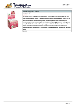 pronat pack 7 dias woman beneficios