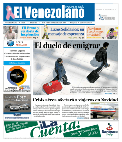 El duelo de emigrar - elvenezolano.com.pa