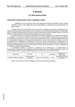 5. Anuncios - Junta de Andaluc&iacute;a