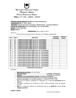 CD 88-2014-Expte N&deg; 10-2014-06610-Uniformes de Trabajo