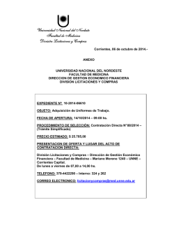 CCD 88-2014-Expte N&deg; 10-2014-06610-Ropa de trabajo-Personal