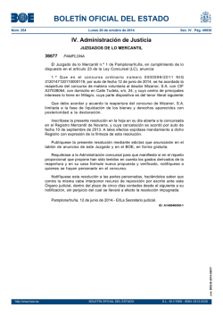 PDF (BOE-B-2014-36677 - 1 p&aacute;g. - 154 KB ) - BOE.es