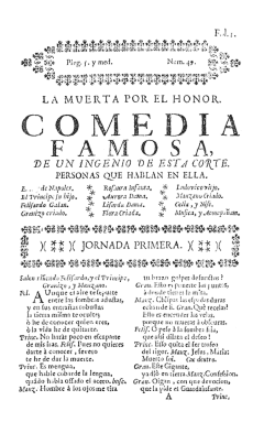 La muerta por el honor