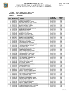 ADMI-03 V - Universidad Veracruzana