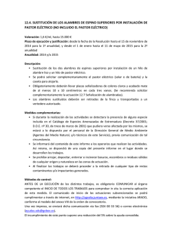 12.4. sustituci&oacute;n de los alambres de espino - Extremambiente