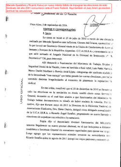 Marcelo Spatafore y Ricardo Kairuz en nuevo intento fallido - ucairra