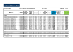 PLAN 72 CUOTAS LISTA DE PRECIOS DE NUEVA SPRINTER