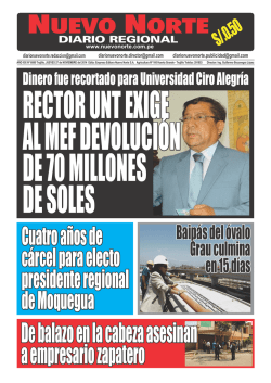 Agresiva labor de prevenci&oacute;n para evitar c&aacute;ncer de - Nuevo Norte