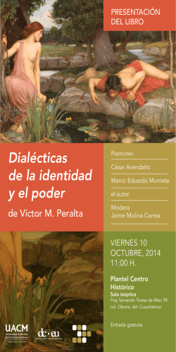 Dial&eacute;cticas de la identidad y el poder