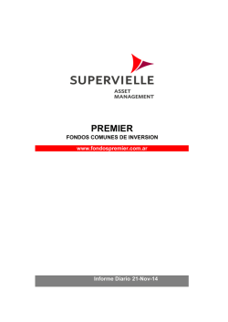 Ranking y Rendimientos - Fondo Com&uacute;n de Inversi&oacute;n