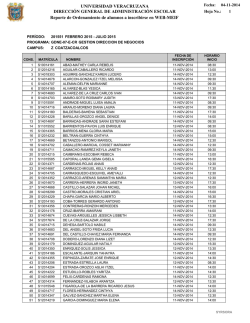 gesti&oacute;n y direcci&oacute;n de negocios - Universidad Veracruzana