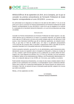 DOE 2011 - N&ordm; 238.qxd - Diario Oficial de Extremadura