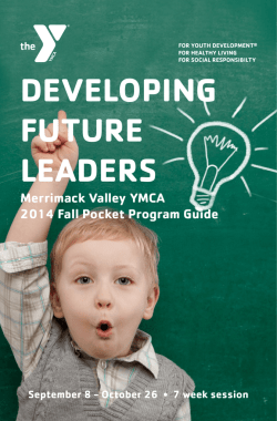 to download our Fall Program Guide for the Andover/North Andover