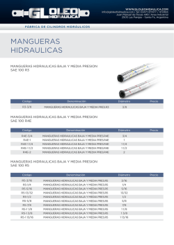 MANGUERAS HIDRAULICAS