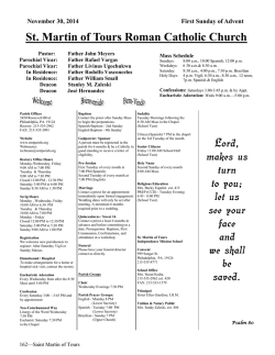 St. Martin of Tours Roman Catholic Church - John Patrick Publishing