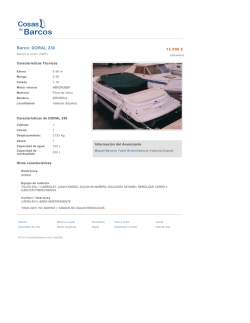 Descargar ficha (PDF) - Cosas De Barcos