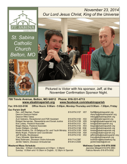 St. Sabina Catholic Church Belton, MO - Saint Sabina Parish