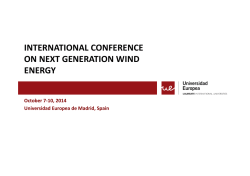 International Conference on Next Generation Wind Energy 07-10